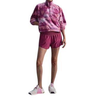 Nike - Jaqueta de lã oversized One Therma-FIT com zíper e meio zíper feminina