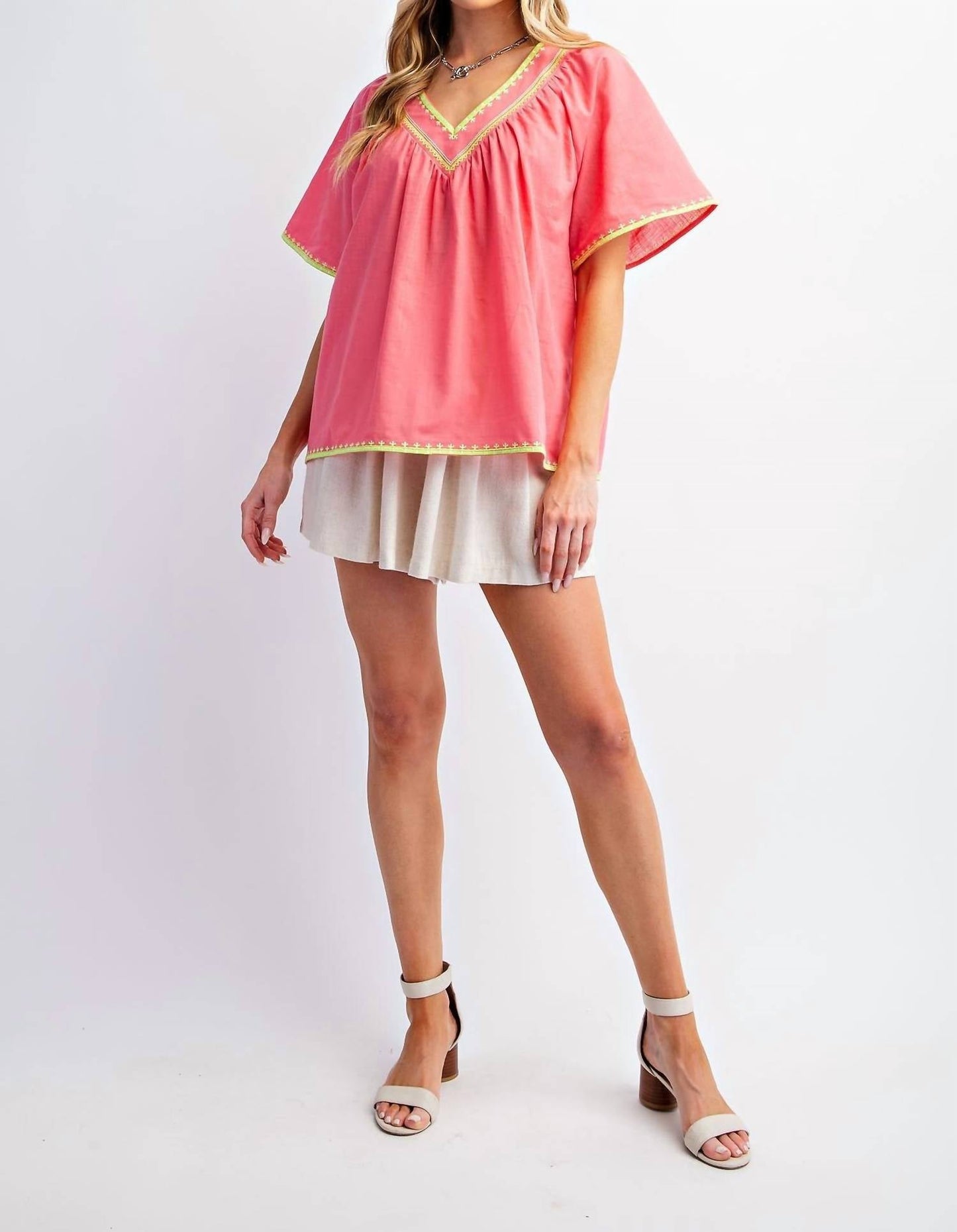 Easel - Boho Top