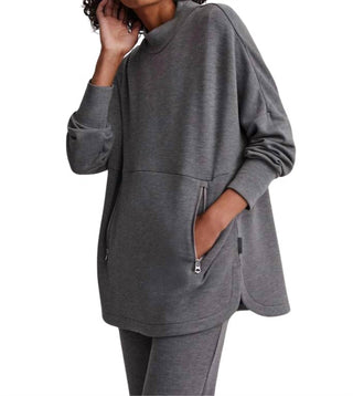 Varley - Longline Mock Neck Sweatshirt