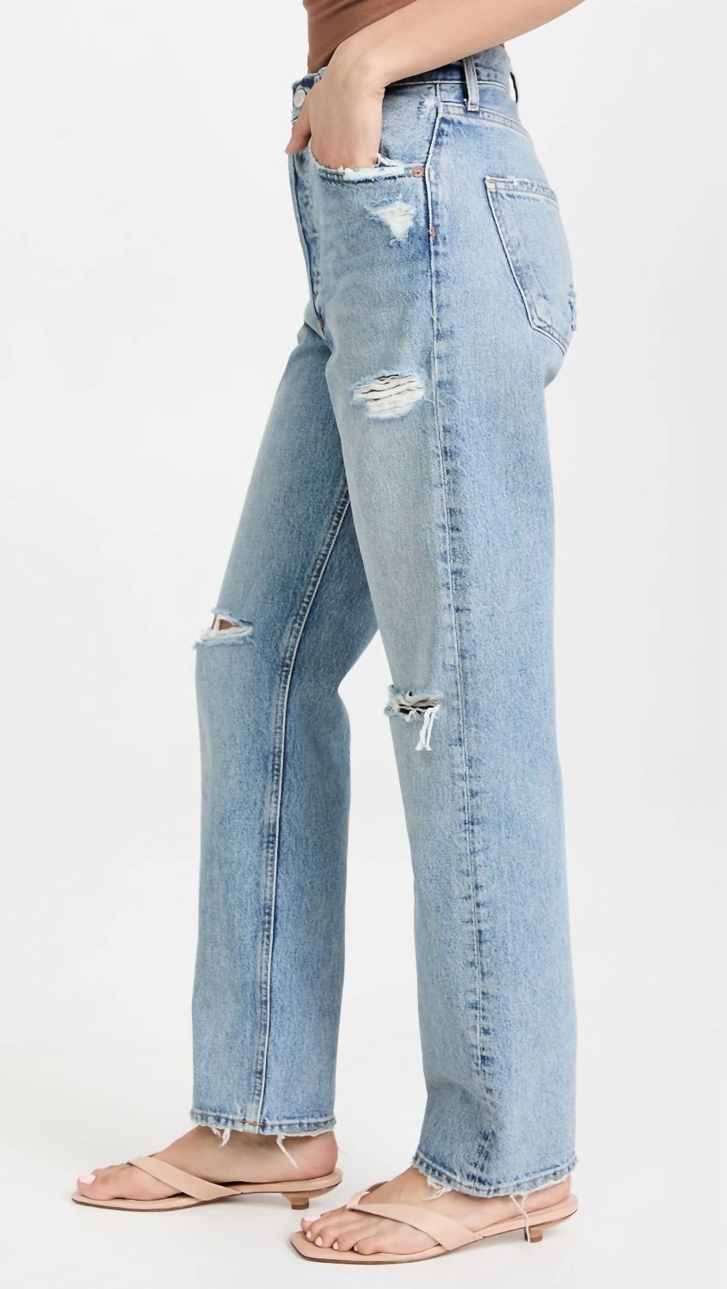 Agolde - 90s Style Mid-rise Loose-fitting Jeans