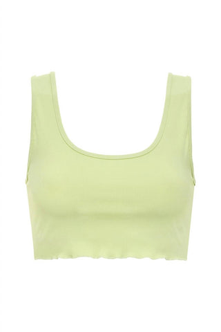 Montce - Women's Avo Micro Rib Binded Tank Top