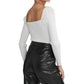 Generation Love - Coralie Velvet Bow Top