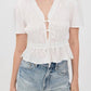 Rails - Portia Tie Front Top