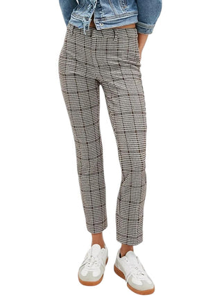 Free People - Molly Plaid Slim Pants