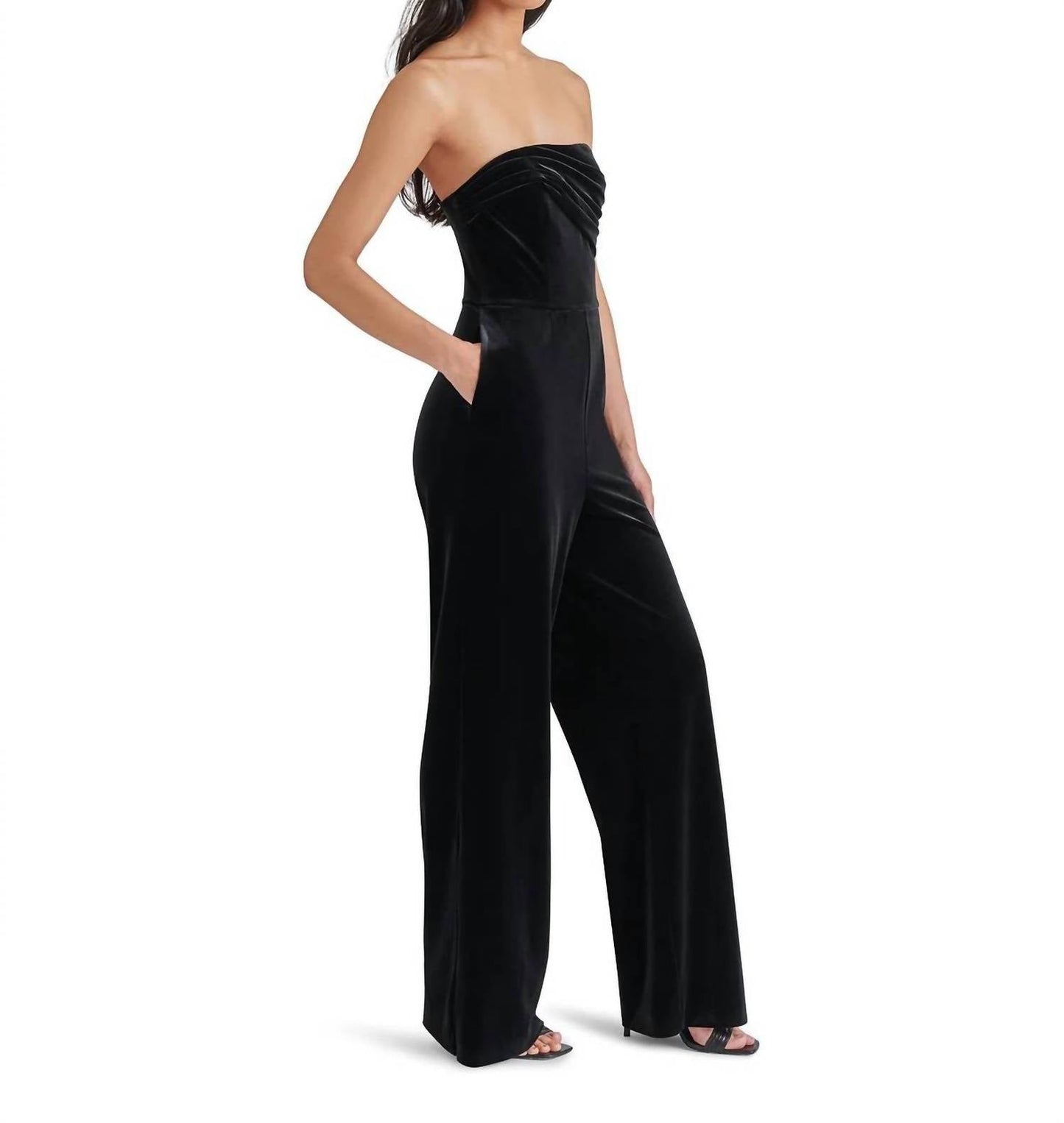 Steve Madden - Swanilda Velvet Jumpsuit
