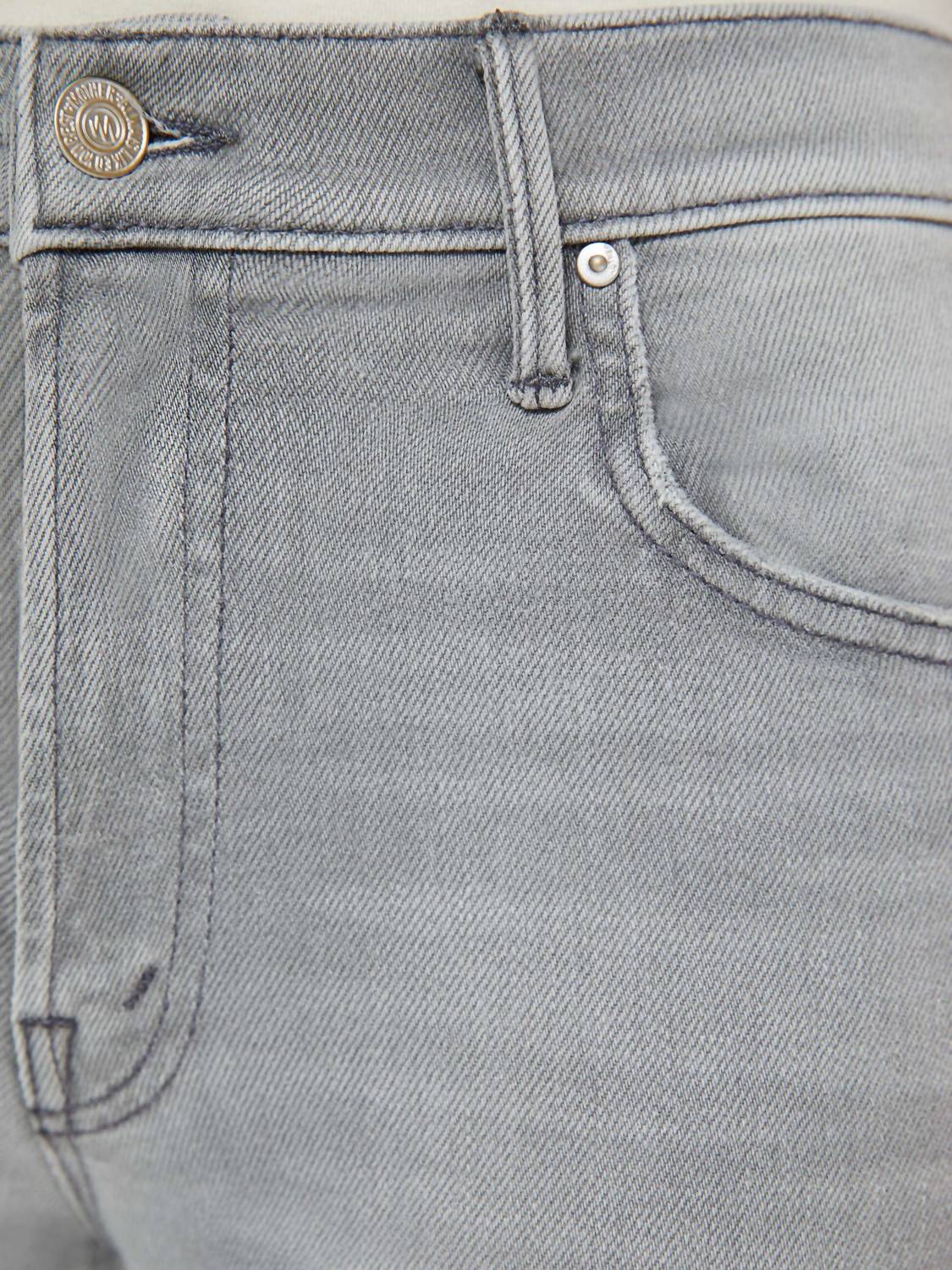 Mother - Insider Crop Step Fray Bootcut Ankle Jeans