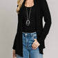 Cerule - Women's Claire Boucle Knit Cardigan