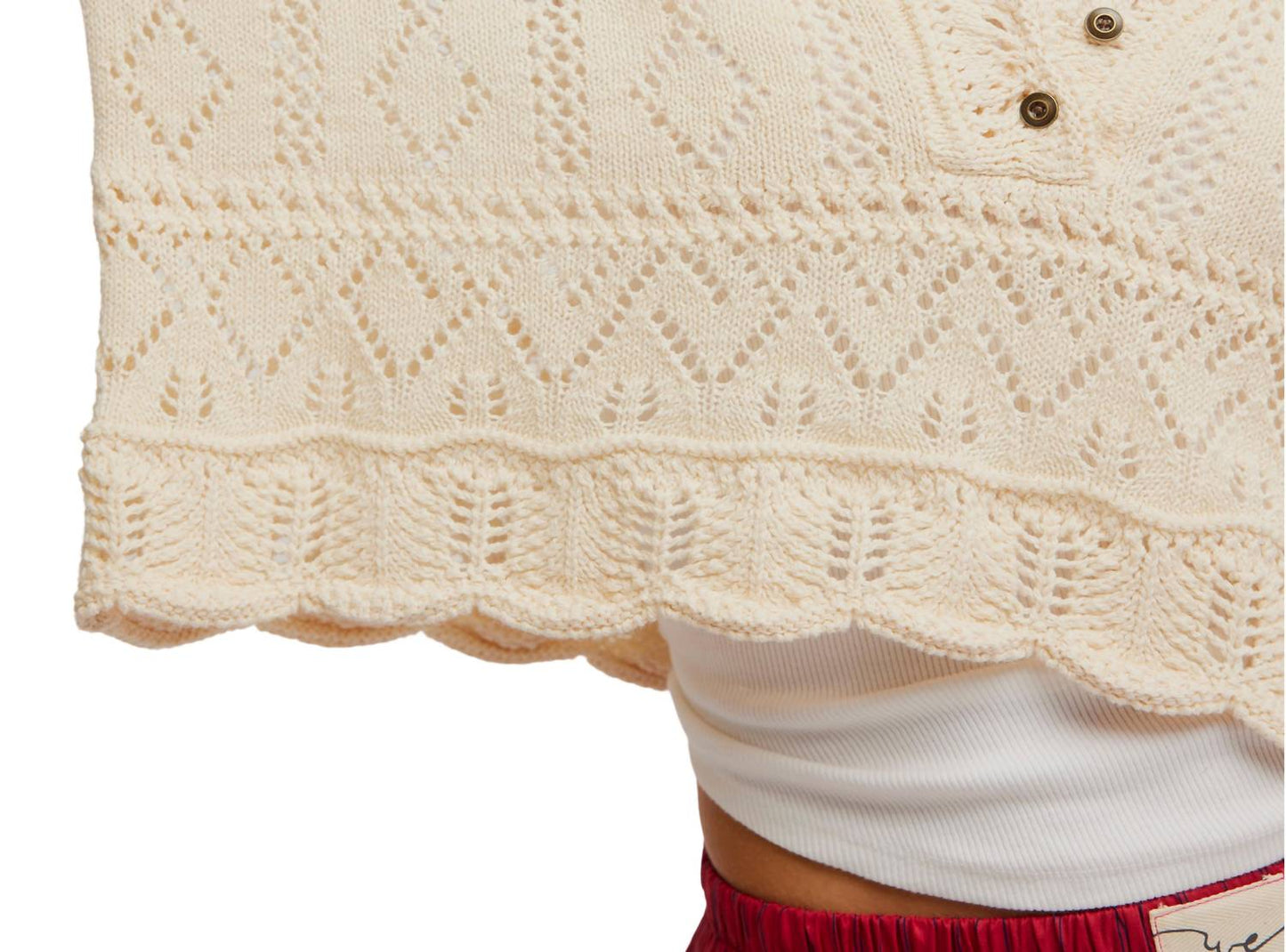 Free People - CHARLOTTE CROCHET TOP