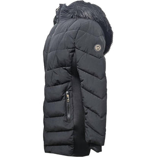 Michael Michael Kors - Women's Scuba Chevron Knee Length Coat