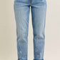 Judy Blue - Bleach Splatter Boyfriend Denim