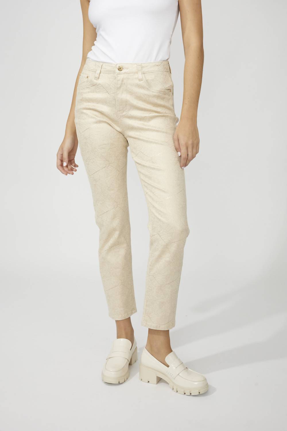 Frank Lyman - Abstract Casual Slim Pants