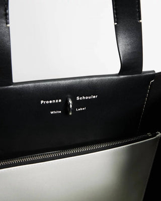 Proenza Schouler White Label - Bolsa tote feminina Morris Xl de lona revestida