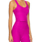 Beyond Yoga - Space Dye Twist Through Cropped Tank Top