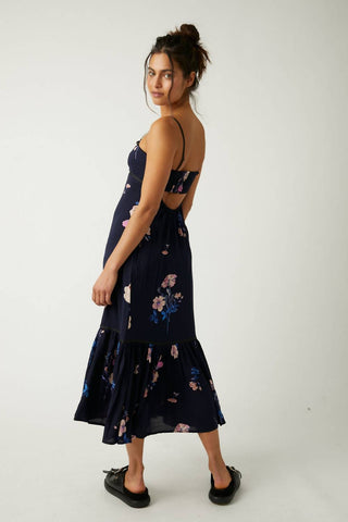 Free People - Vestido midi floral Rosie Posie