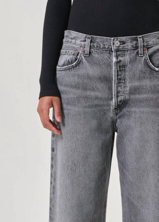 Agolde - Calça Jeans Baggy de Cintura Baixa