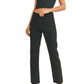 Just Black Denim - Cropped Straight Leg Jeans