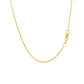 14k Yellow Gold Diamond Cut Rolo Chain 1.1mm