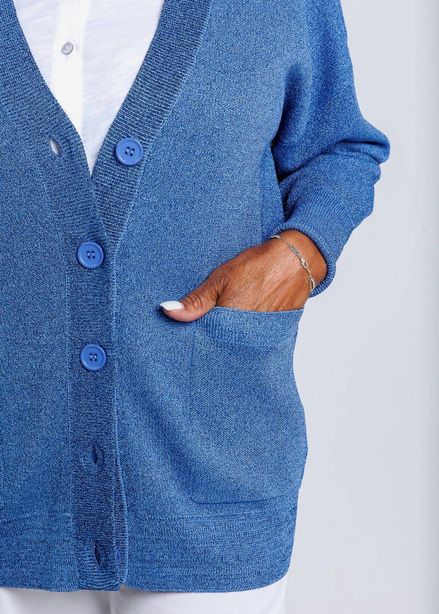 Lanhtropy - Aspen Lurex Cardigan