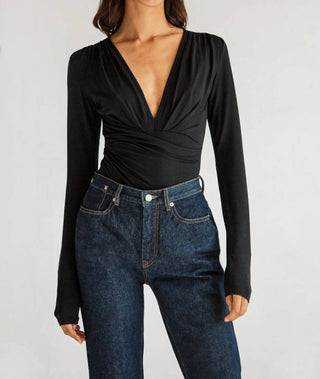 The Line By K - Isla V-neck Bodysuit