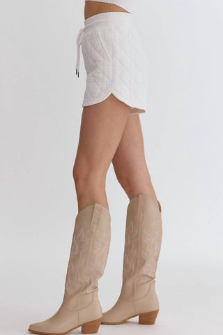 Entro - Quilted Stitch Shorts