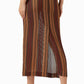 Bondi Born - Sana Woven Mesh Pencil Skirt