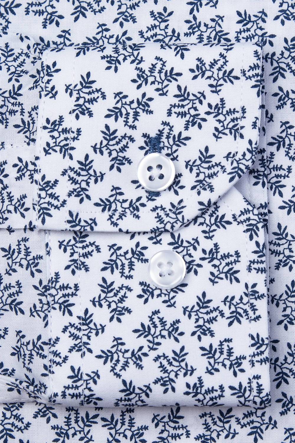 Alynn - Brooks Floral Untuckable Classic Fit Dress Shirt