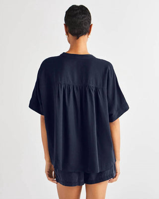 Splendid - Blusa de Lyocell com Mangas Curtas Winnie