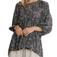 Umgee - Babydoll Keyhole Blouse