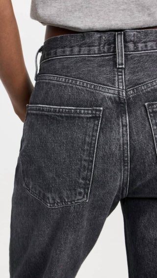 Agolde - Jeans reto de cintura baixa Fran