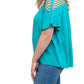 Entro - Bohemian Strappy Top - Plus