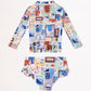 Seafolly - Girl's On Vacation Peplum Surf Set