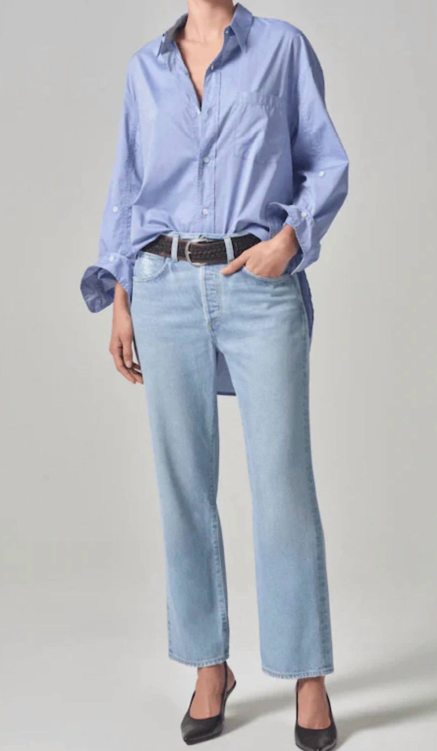 Citizens Of Humanity - Emery Crop Straight Leg Jean