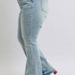 Judy Blue - Pin Tac Detail Flare Jeans