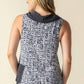 Habitat - Core Travel Mixed Cowl Neck Top