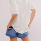 Free People - Nina Crewneck Tee