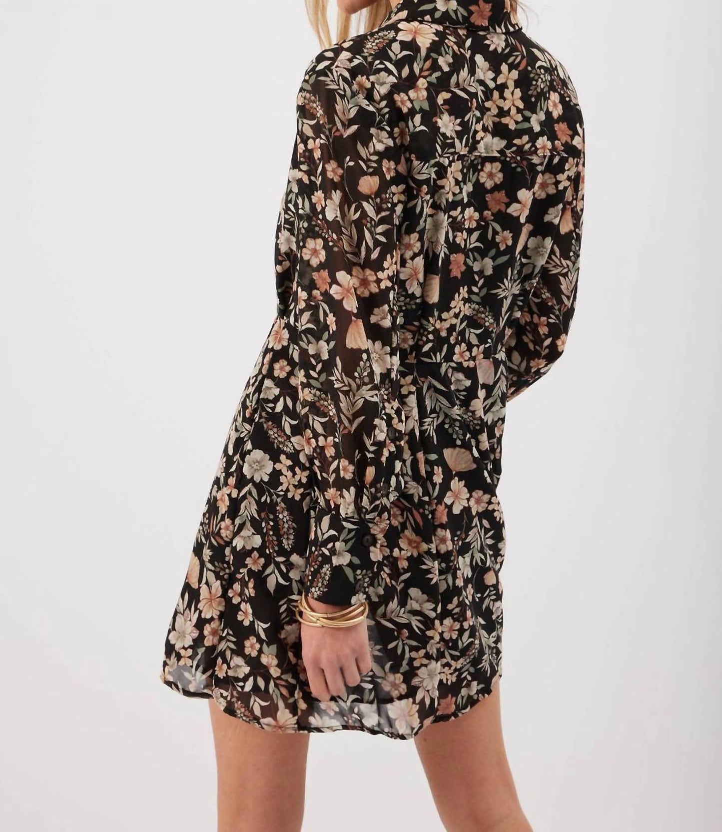 Kylie Paige - Stone Floral Mini Dress