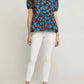 Entro - Floral & Ruffle Top