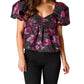 Buddylove - BLAKELY PEPLUM SHORT SLEEVE TOP