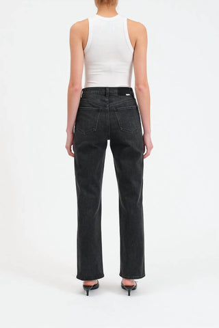 Daze - Calça Jeans Vintage Reta Sundaze de Cintura Alta