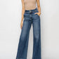 Risen - High Rise Double Button Jeans