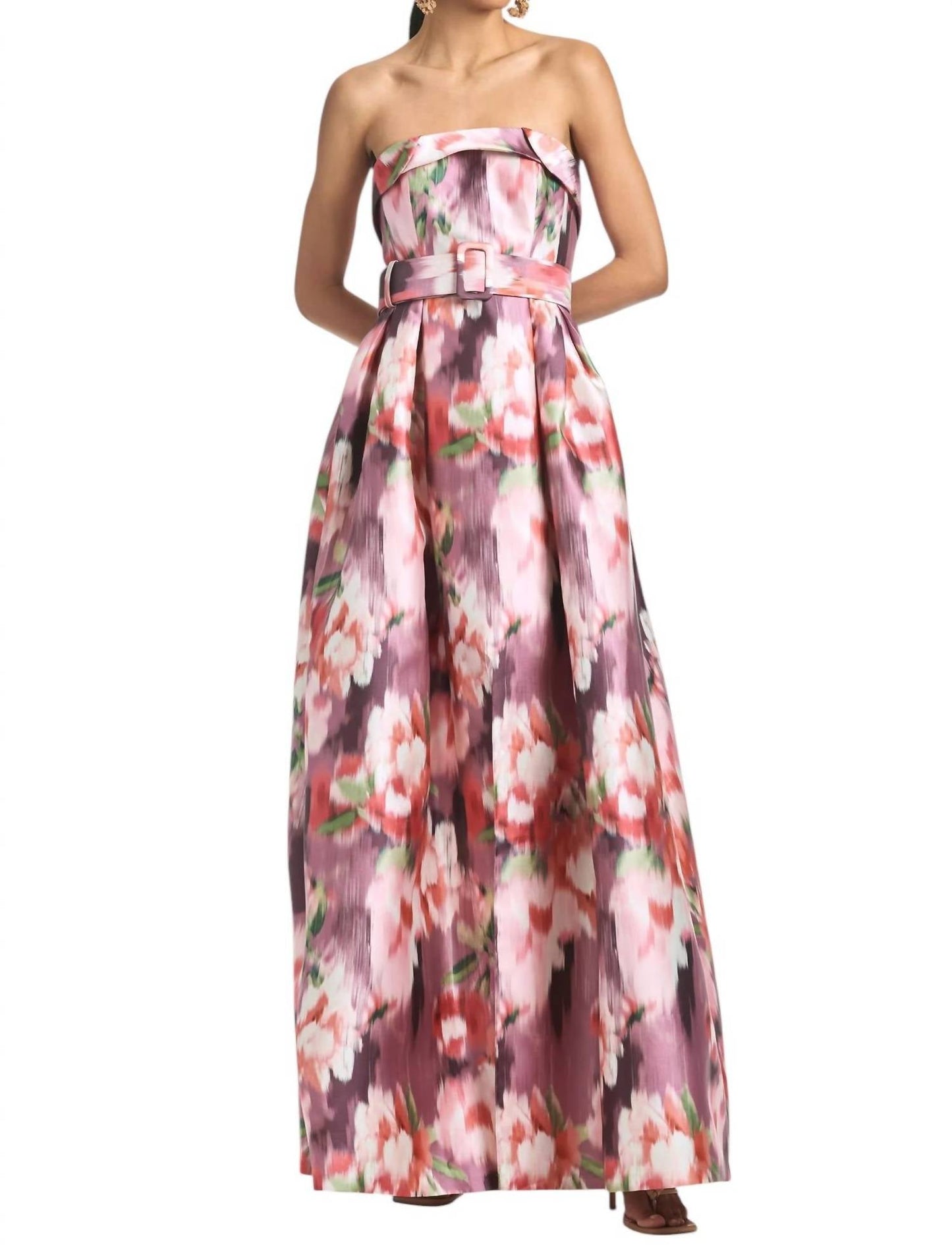 Sachin & Babi - BRIELLE GOWN WITH BELT