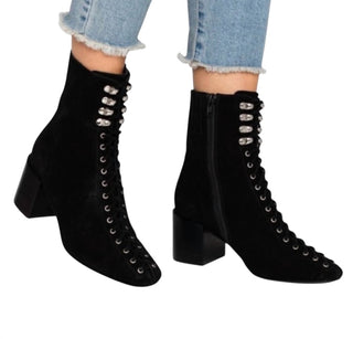 Jeffrey Campbell - Botas de camurça Belmondo femininas