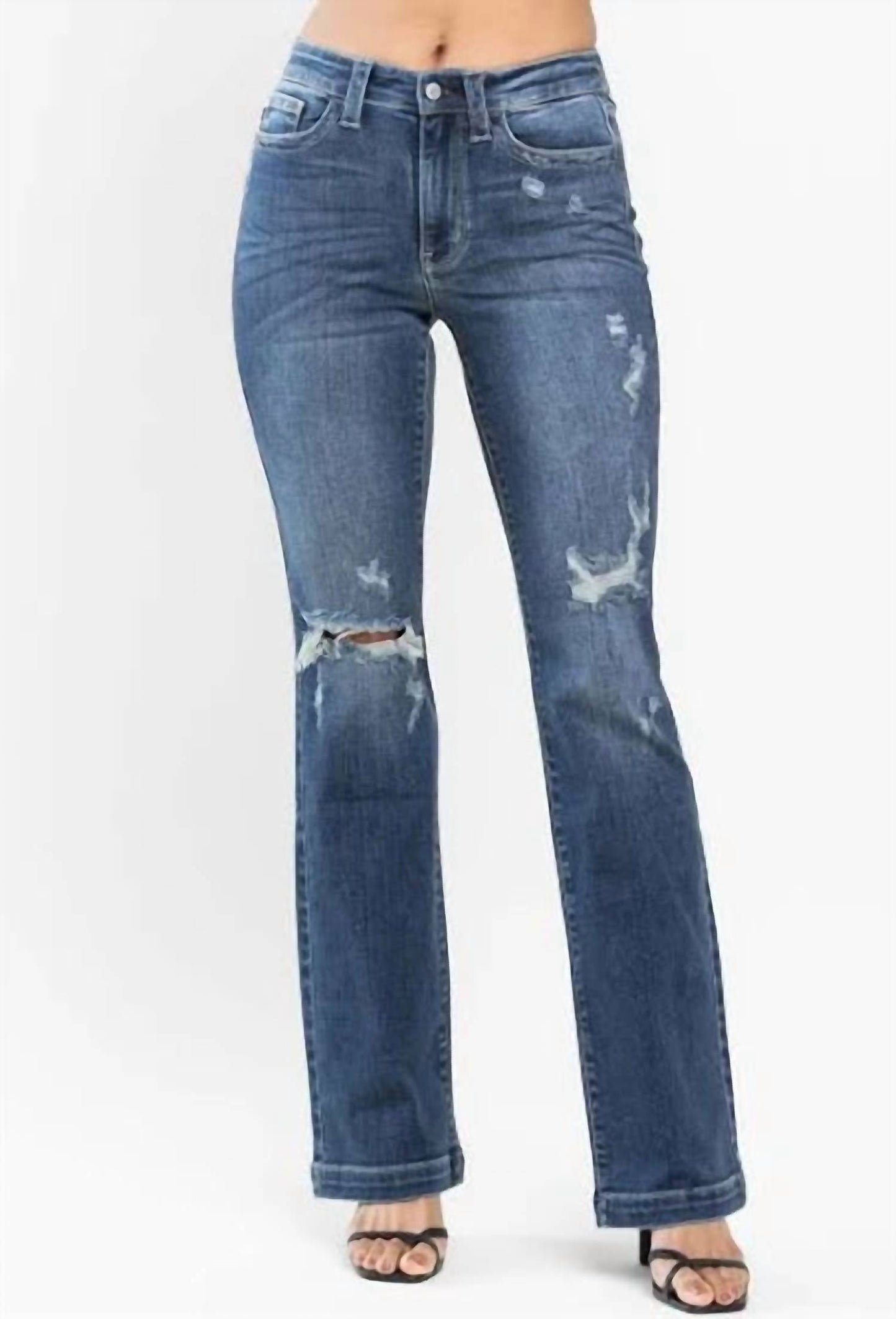 Judy Blue - Hand Sand & Destroy Bootcut Jean