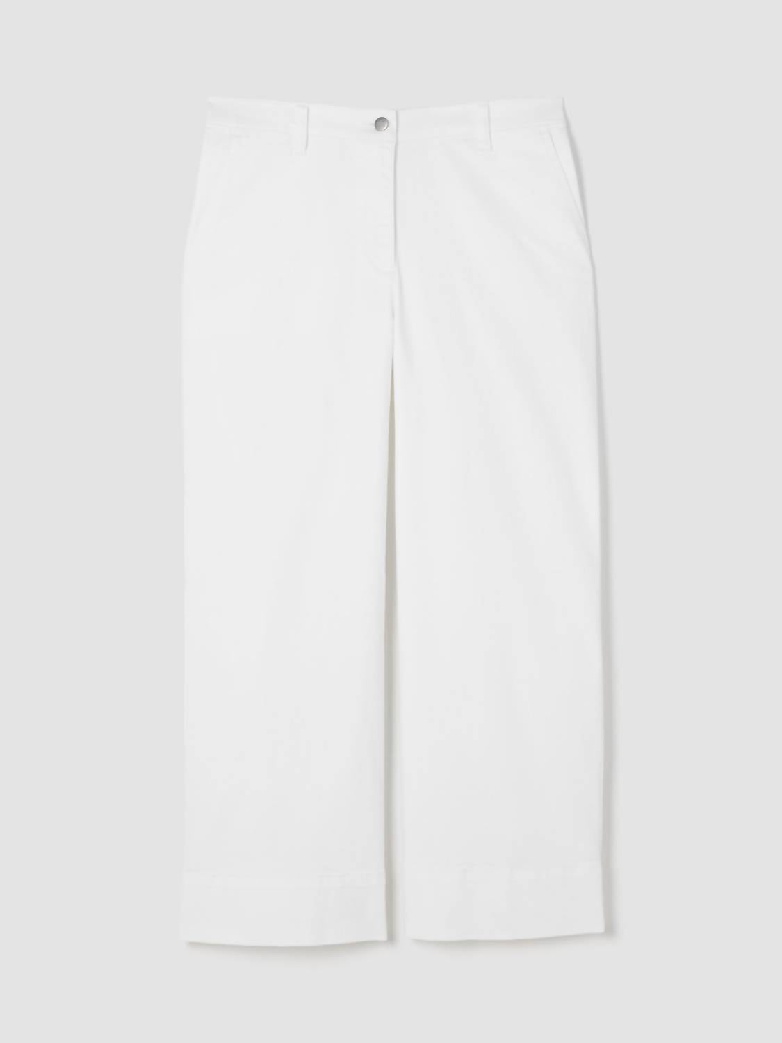 Eileen Fisher - Women's Garment Dyed Organic Cotton Denim Jeans