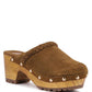 Rag Company - Women's Inca Fine Suede Leather Clogs