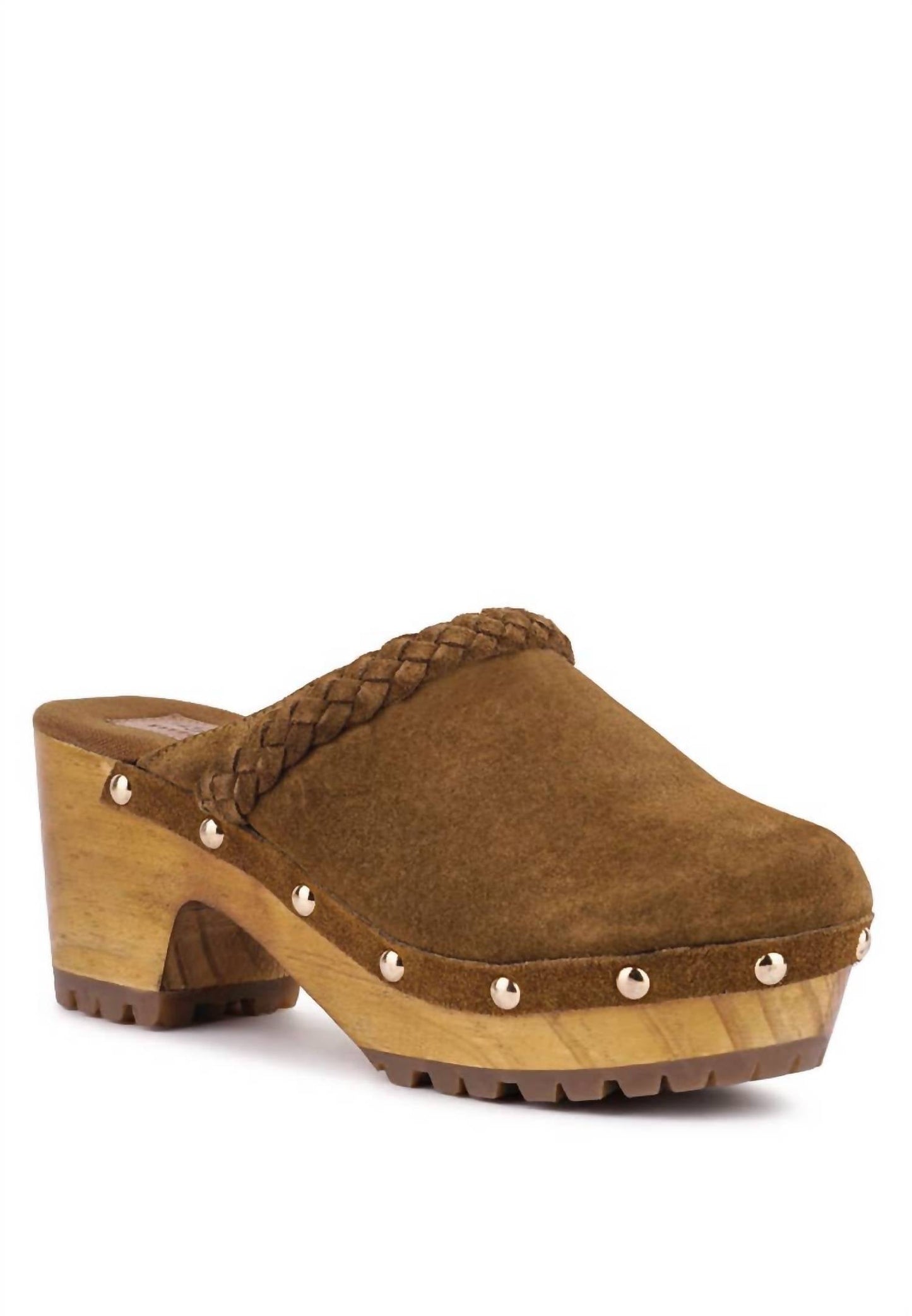 Rag Company - Women's Inca Fine Suede Leather Clogs