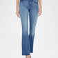 L'Agence - Sneeki Low Rise Sneaker Straight Leg Jean