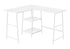Computer Desk, Home Office, Corner, Storage Shelves, L Shape, Work, Laptop, Contemporary, Modern - Base