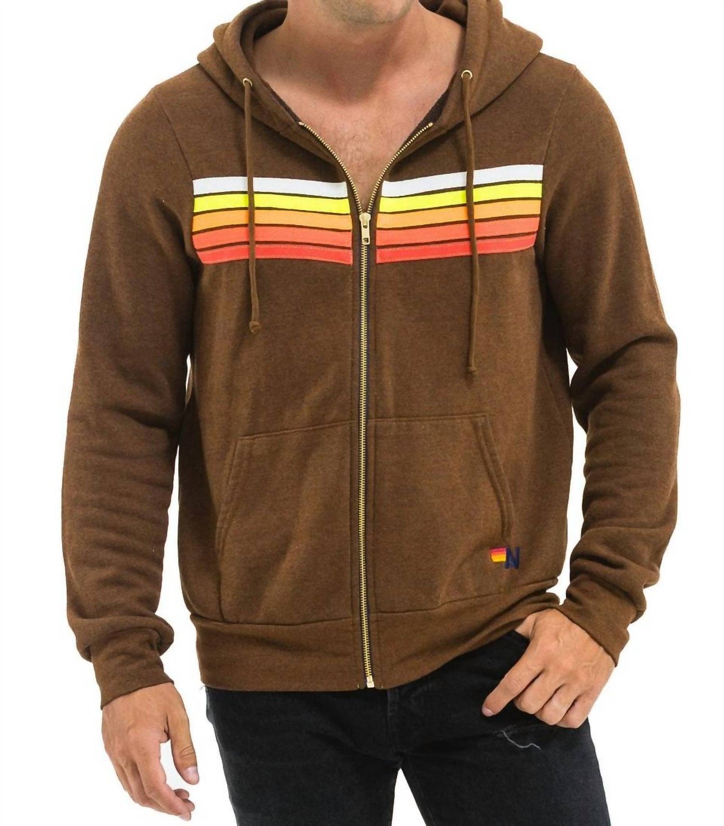 Aviator Nation - Unisex 5 Stripe Hoodie