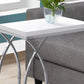 Accent Table, C - Shaped, Contemporary & Modern Design